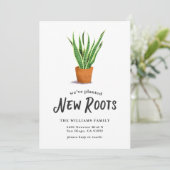 We hebben nieuwe wortels geplant die bewegen aankondiging (Staand voorkant)