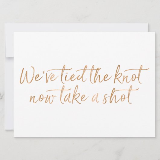 We hebben nu de knoop doorgehakt en een schot goud kaart (Voorkant)