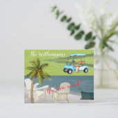 We hebben Ocean Beach Budget Move verplaatst Aankondiging (Staand voorkant)