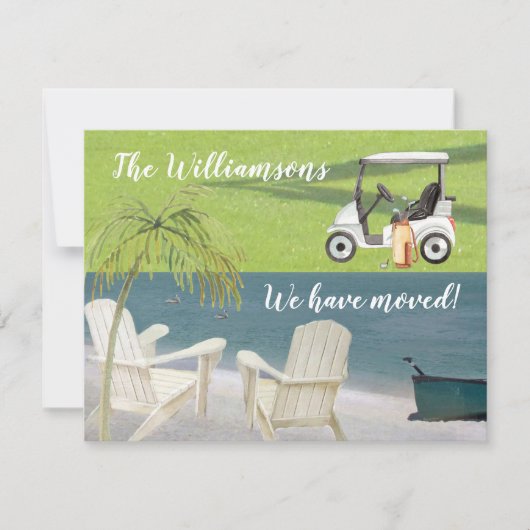 We hebben Ocean Beach Budget Move verplaatst Aankondiging (Voorkant)