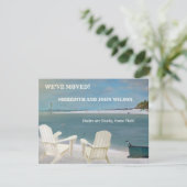 We hebben Ocean Beach Budget Move verplaatst Aankondiging (Staand voorkant)