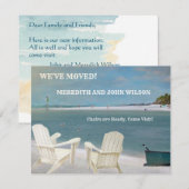 We hebben Ocean Beach Budget Move verplaatst Aankondiging (Voorkant / Achterkant)