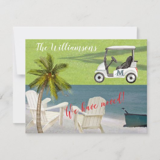 We hebben Ocean Beach Budget Move verplaatst Aankondiging (Voorkant)