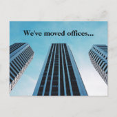 We hebben Office Business Skyline Photo Moving Briefkaart (Voorkant)