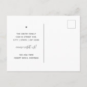 We hebben ons begeven bij Moderne adreswijziging Aankondigingskaart (Achterkant)