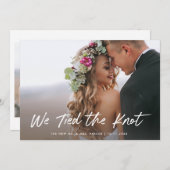 We Hebben Ons Jawoord Gegeven | Aankondiging van e (Voorkant / Achterkant)