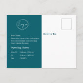 We Hebben Ons Kantoor Verhuisd Zakelijk Adres Gewi Briefkaart (Achterkant)