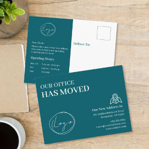 We Hebben Ons Kantoor Verhuisd Zakelijk Adres Gewi Briefkaart