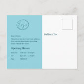 We Hebben Ons Kantoor Verhuisd Zakelijk Adreswijzi Briefkaart (Achterkant)