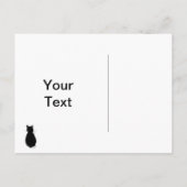 We hebben ons nieuwe adres verplaatst aankondigingskaart (Achterkant)