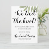 We Hebben Ons Verloven Ontsnappingsaankondiging Kaart (Staand voorkant)