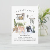 We hebben ons verplaatst | Aankondiging van Shiba (Staand voorkant)