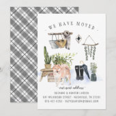 We hebben ons verplaatst | Aankondiging van Shiba (Voorkant / Achterkant)