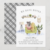 We hebben ons verplaatst | Aankondiging Yorkie Mov (Voorkant / Achterkant)