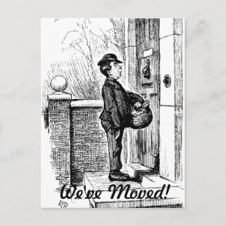 We hebben ons verplaatst aankondigingskaart