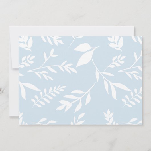 We hebben ons verplaatst | Foto en blauwe chemical Aankondiging (Achterkant)