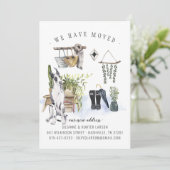 We hebben ons verplaatst | Grote aankondiging van  (Staand voorkant)