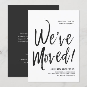 We hebben ons verplaatst   Het Minimale Nieuwe Adr Kaart