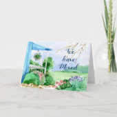 We hebben ons verplaatst kaart (Voorkant)