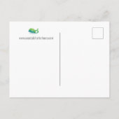 We hebben ons verplaatst | Kute Whale Change of Ad Aankondigingskaart (Achterkant)