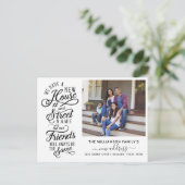 We hebben ons verplaatst | New House Number & Stre Aankondigingskaart (Staand voorkant)