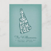 We hebben ons verplaatst | Nieuw adres | New Hamps Briefkaart (Voorkant)