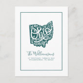 We hebben ons verplaatst | Nieuw adres | Ohio Briefkaart (Voorkant)