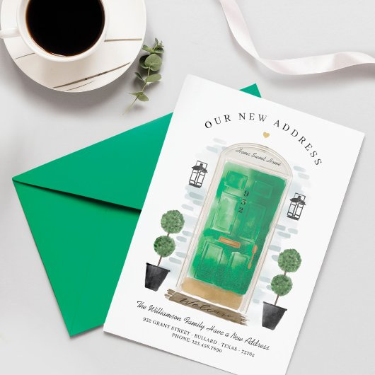 We hebben ons verplaatst - Nieuwe Adres Groene Wat Aankondiging