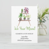 We hebben ons verplaatst, Planten, schikking (Staand voorkant)