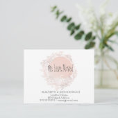 We hebben ons verplaatst, pompoen, nieuw adres aankondigingskaart (Staand voorkant)