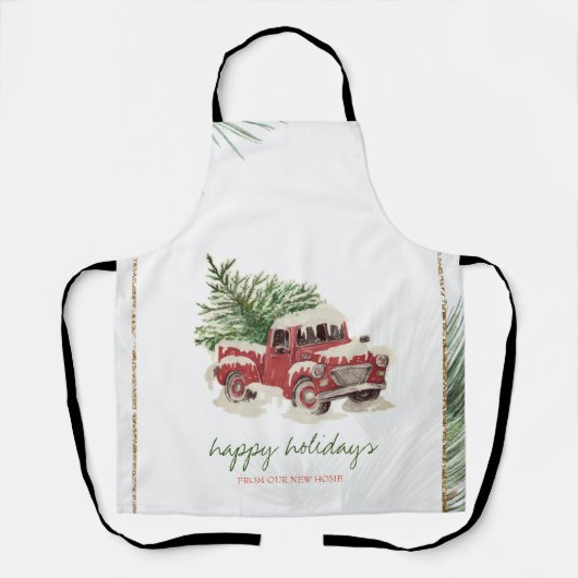 We hebben ons verplaatst, Red Truck, Pine Tree Sno Schort (Voorkant)