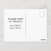 We hebben ons verplaatst | Staatscool Baltimore Briefkaart (Achterkant)