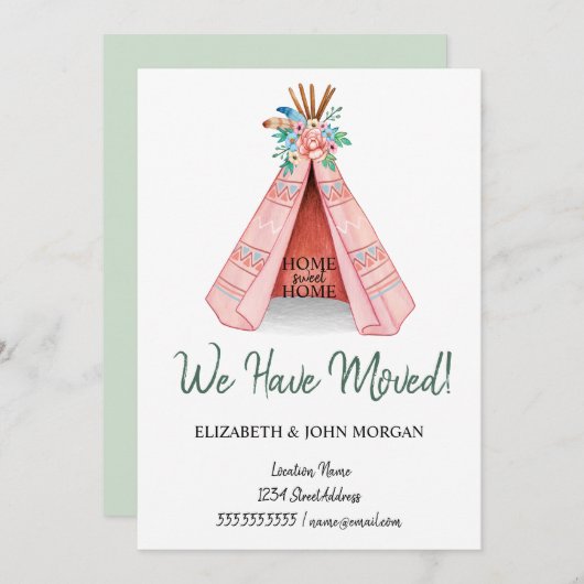 We hebben ons verplaatst, stammentbeweging (Voorkant / Achterkant)