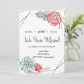 We hebben ons verplaatst, woestijn Cactus Red Succ (Staand voorkant)