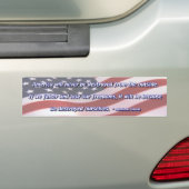 We hebben onszelf vernietigd bumpersticker (Op auto)