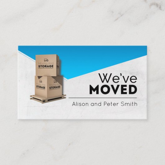 We hebben onze aankondiging verplaatst (Voorkant)