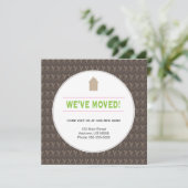 We hebben onze aankondiging verplaatst (Staand voorkant)