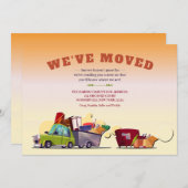 We hebben onze aankondiging verplaatst (Voorkant / Achterkant)