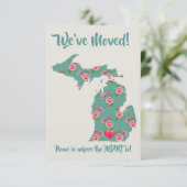 We hebben onze aankondiging verplaatst | Michigan  (Staand voorkant)