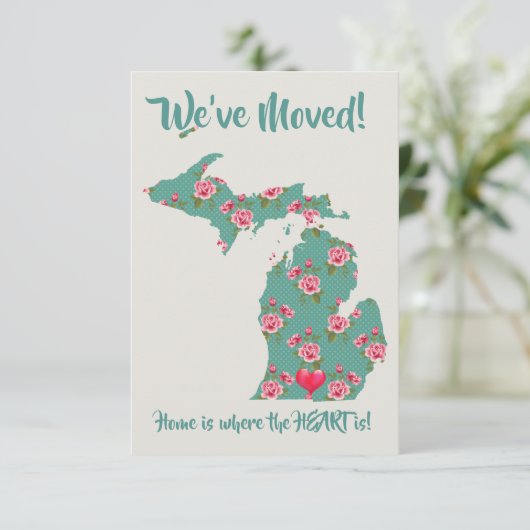 We hebben onze aankondiging verplaatst | Michigan (Staand voorkant)