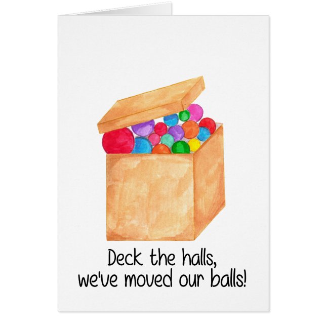 We hebben onze ballen verplaatst. (Voorkant)