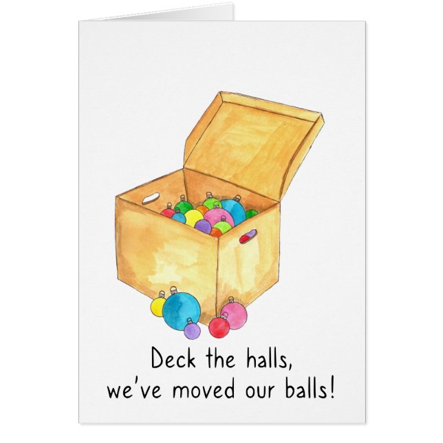 We hebben onze ballen verplaatst. (Voorkant)