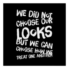 We hebben onze blik niet gekozen poster