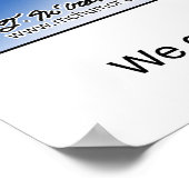 We hebben onze geschatte belastingcoupons van 1040 poster (Hoek)