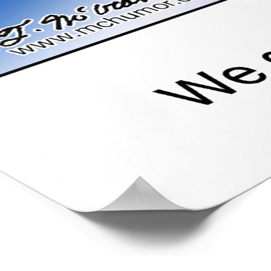 We hebben onze geschatte belastingcoupons van 1040 poster (Hoek)