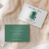 We hebben onze nieuwe mededeling 'Thuisbeweging' v Bedankkaart