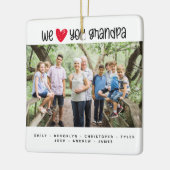 We hebben opa Keepslag Keramisch Ornament (Links)