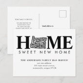 We hebben Oregon State Sweet New Home verhuisd Aankondigingskaart (Voorkant / Achterkant)