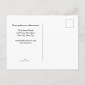 We hebben overzeese adressen van nieuwe landen ver aankondigingskaart (Achterkant)