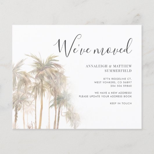 We hebben Palm Trees verplaatst. (Voorkant)